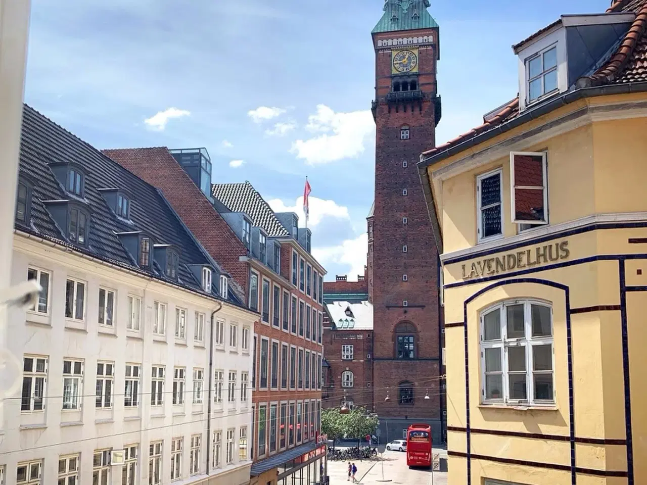 Billede 21 - Hjørnelokale på solsiden. med udsigt til rådhustårnet. velegnet til restaurant eller café