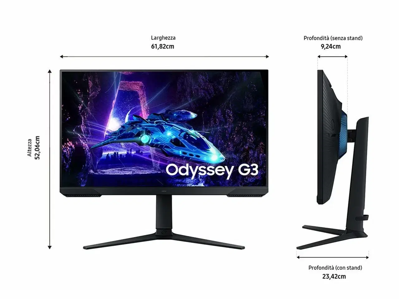Billede 6 - Gaming skærm Samsung G30D 27" Full HD 180 Hz