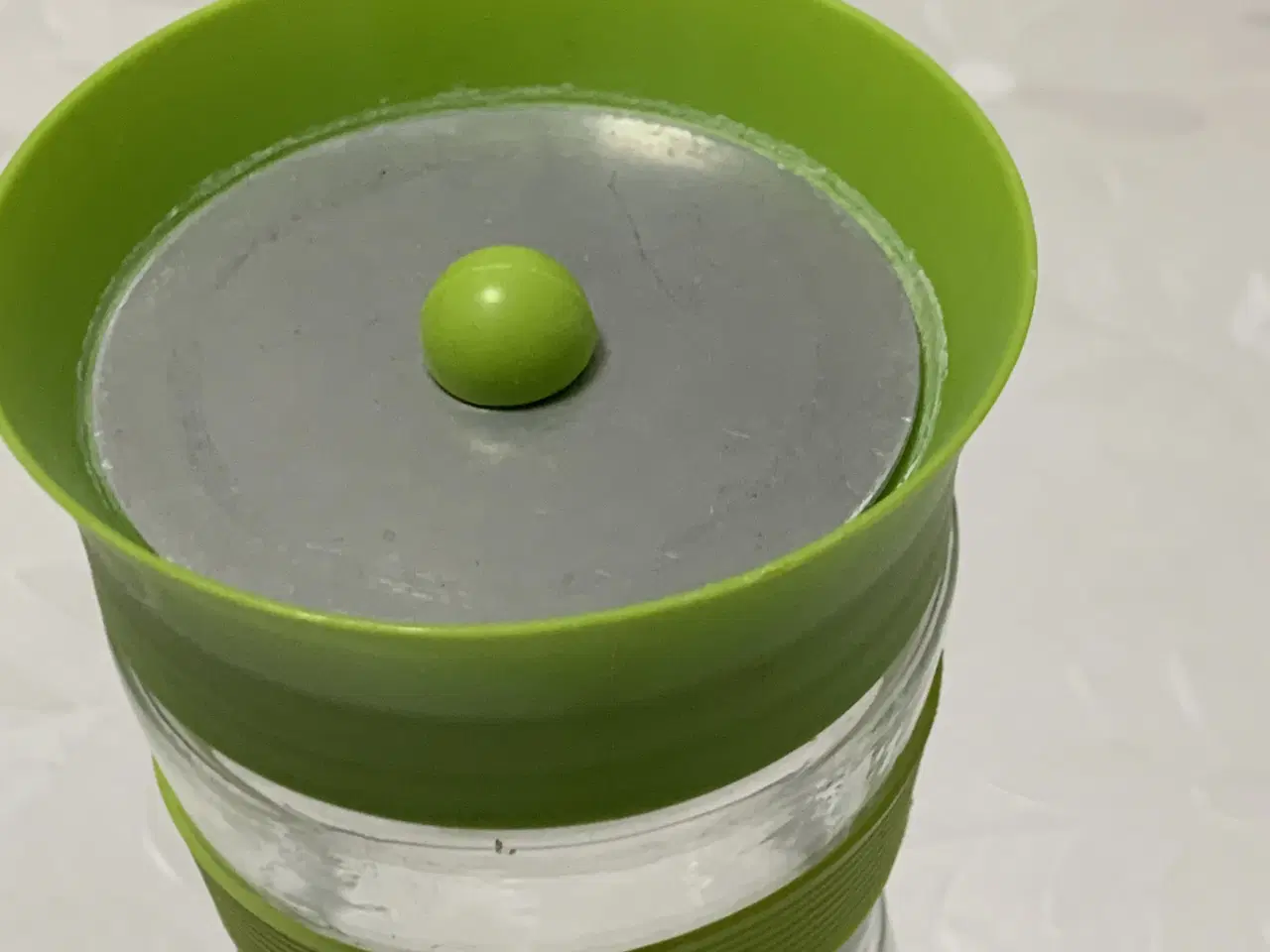 Billede 1 - Viva Kande med låg grøn og transparent