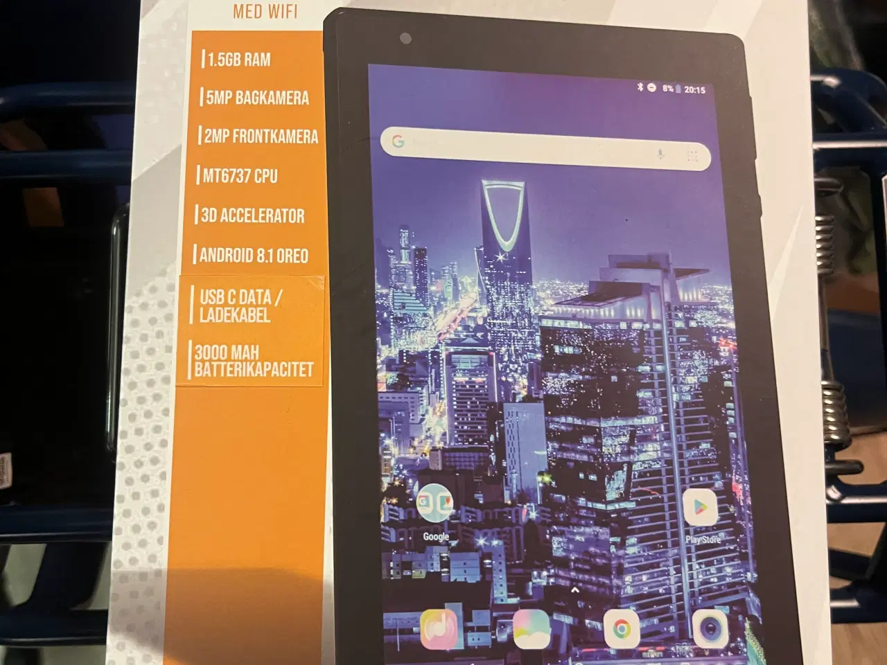 Billede 1 - 8” Tablet med Wi-Fi