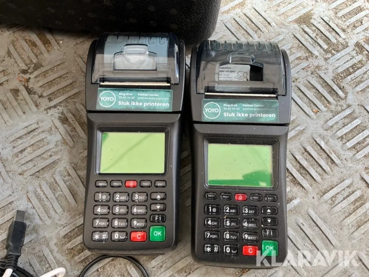 Billede 9 - Salgsterminal, dankortterminal og bonprinter