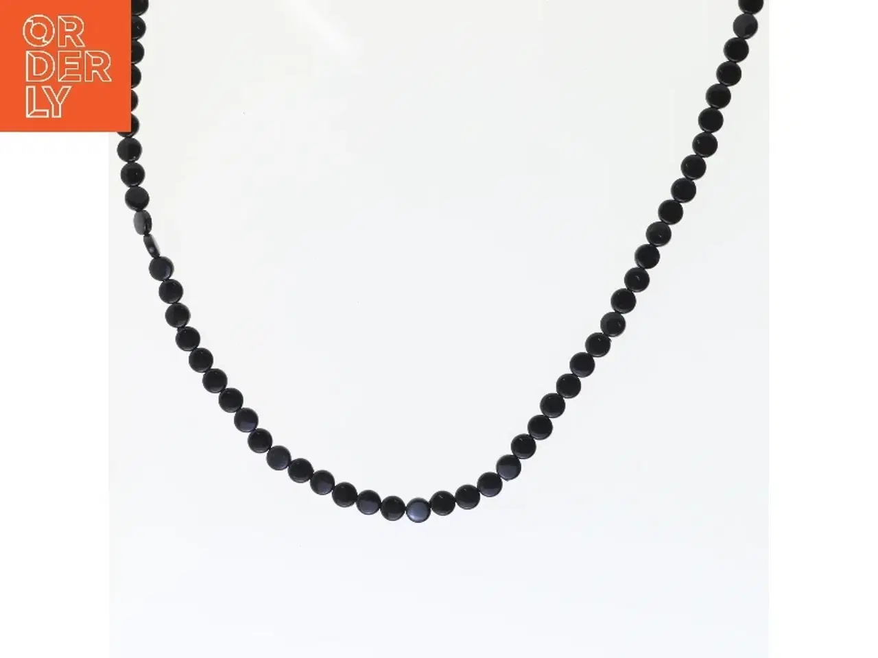 Billede 2 - Sort perlekæde (str. 58 cm)