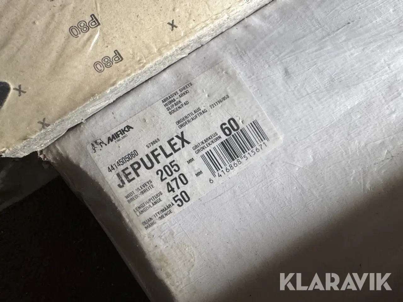 Billede 5 - Gulvslibe papir Lot