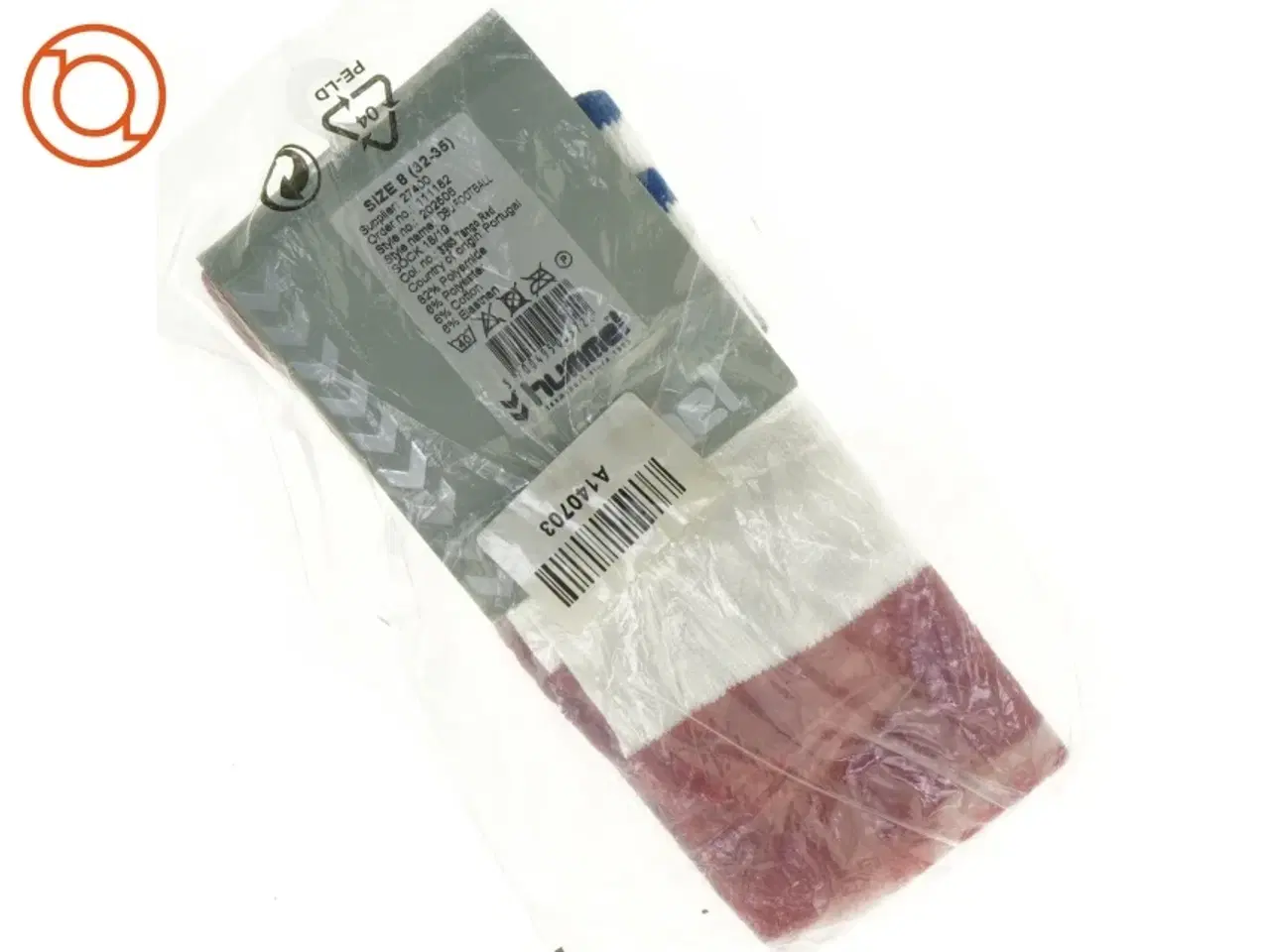 Billede 6 - Fodboldsokker, Danmark fra Hummel (str. 32 til 35)