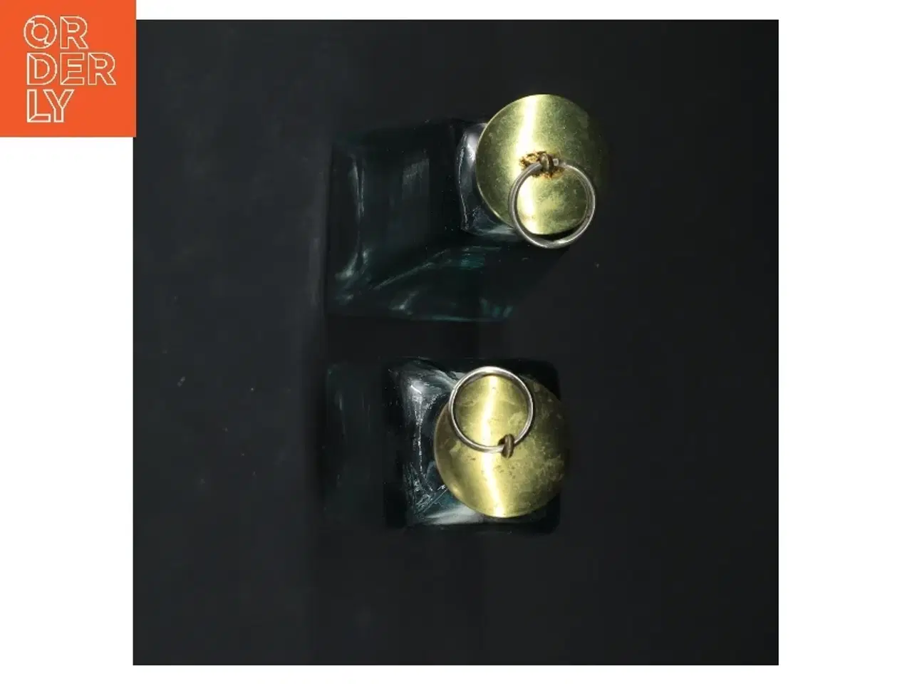 Billede 3 - Glasflasker med metalprop (str. 25 cm)