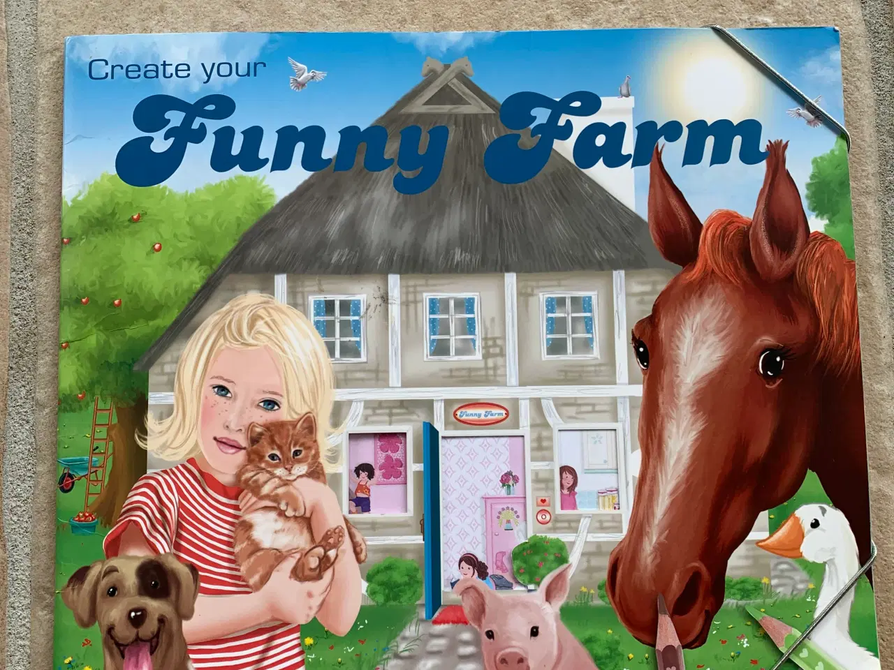 Billede 1 - Create your Funny Farm aktivitetsbog 