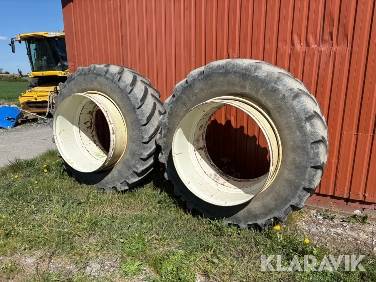 Billede 2 - Traktordæk Michelin Xm108