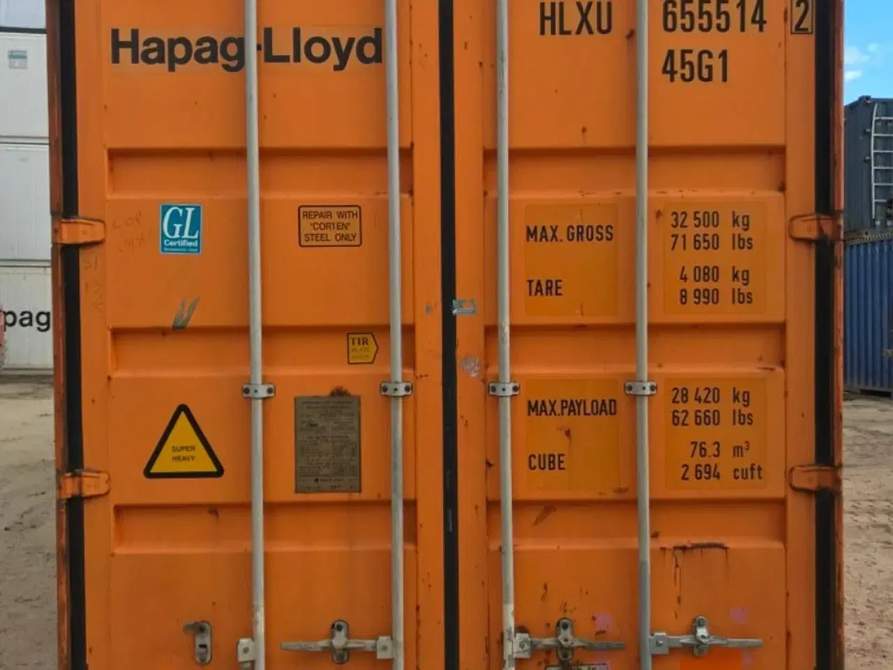 Billede 1 - 40 fods HC Container - ( Står på Sjælland )