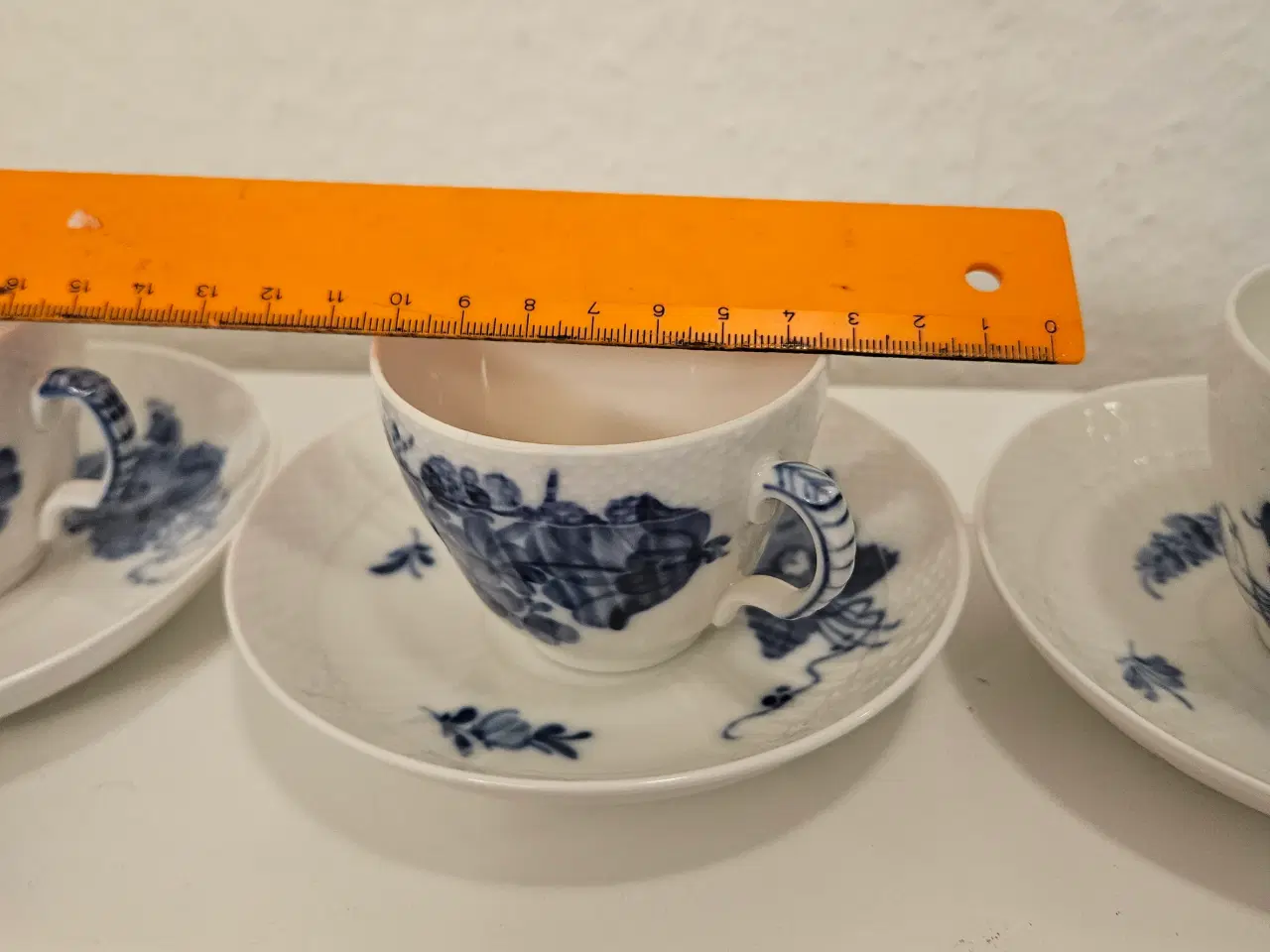 Billede 6 - Royal Copenhagen Blå Blomst kaffekopper 