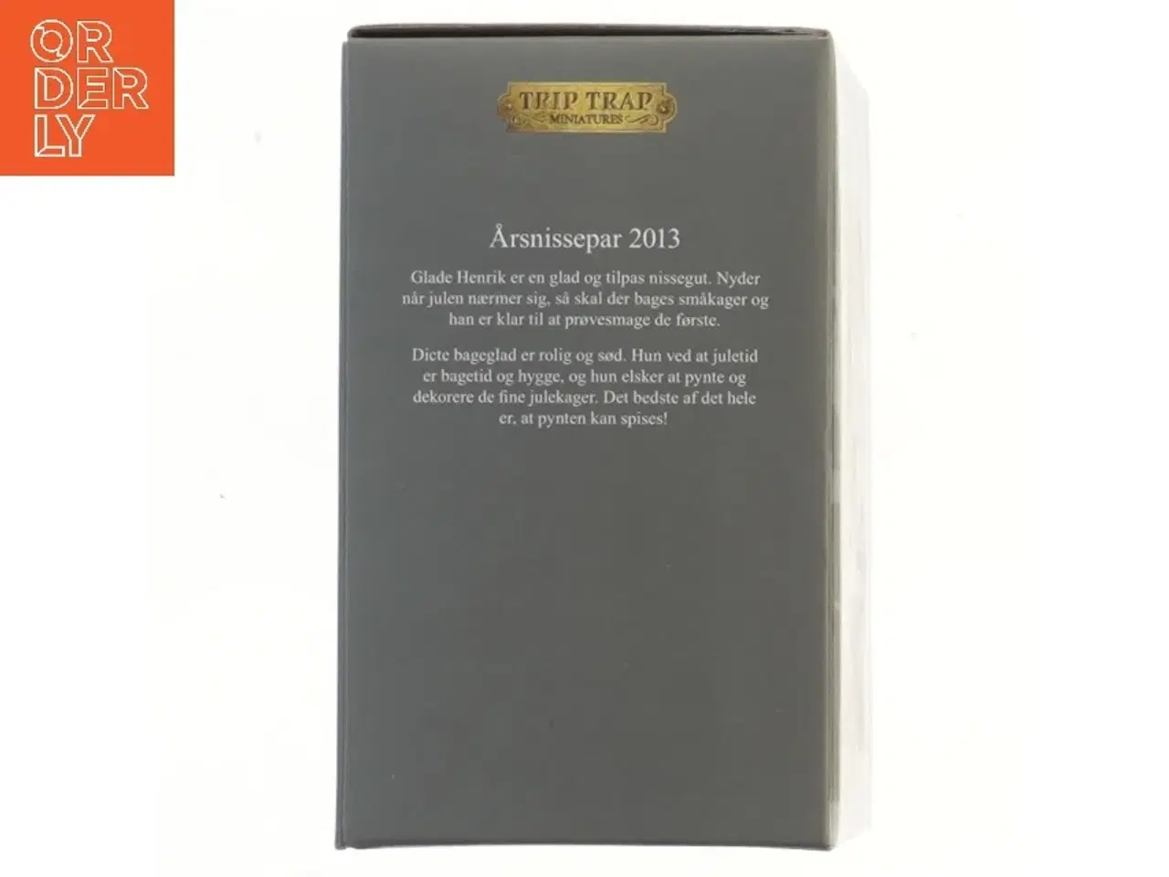 Billede 2 - Trip Trap Årsnissepar 2013 (str. 13 cm)
