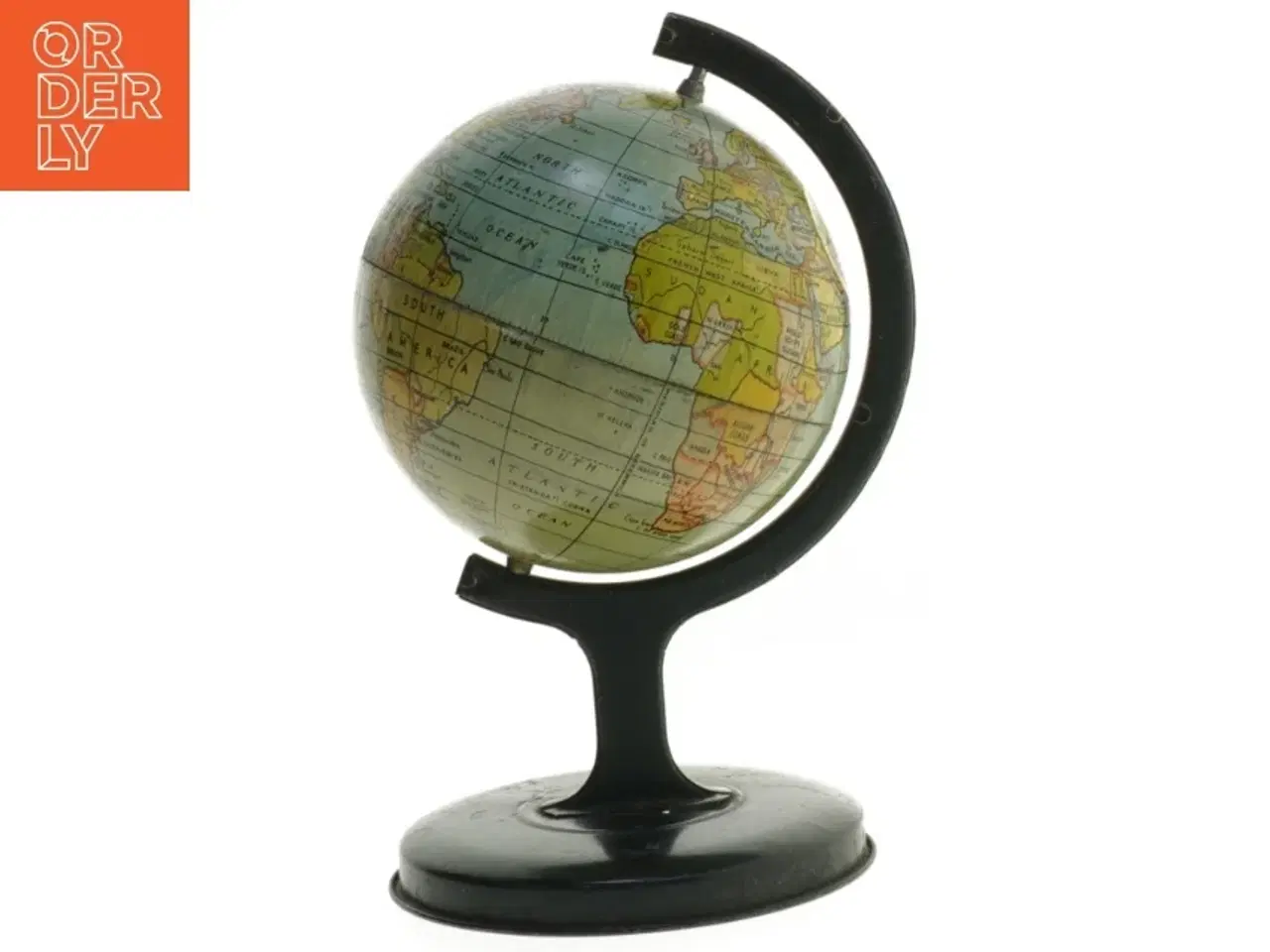 Billede 3 - Vintage metal globus (str. 21 cm)