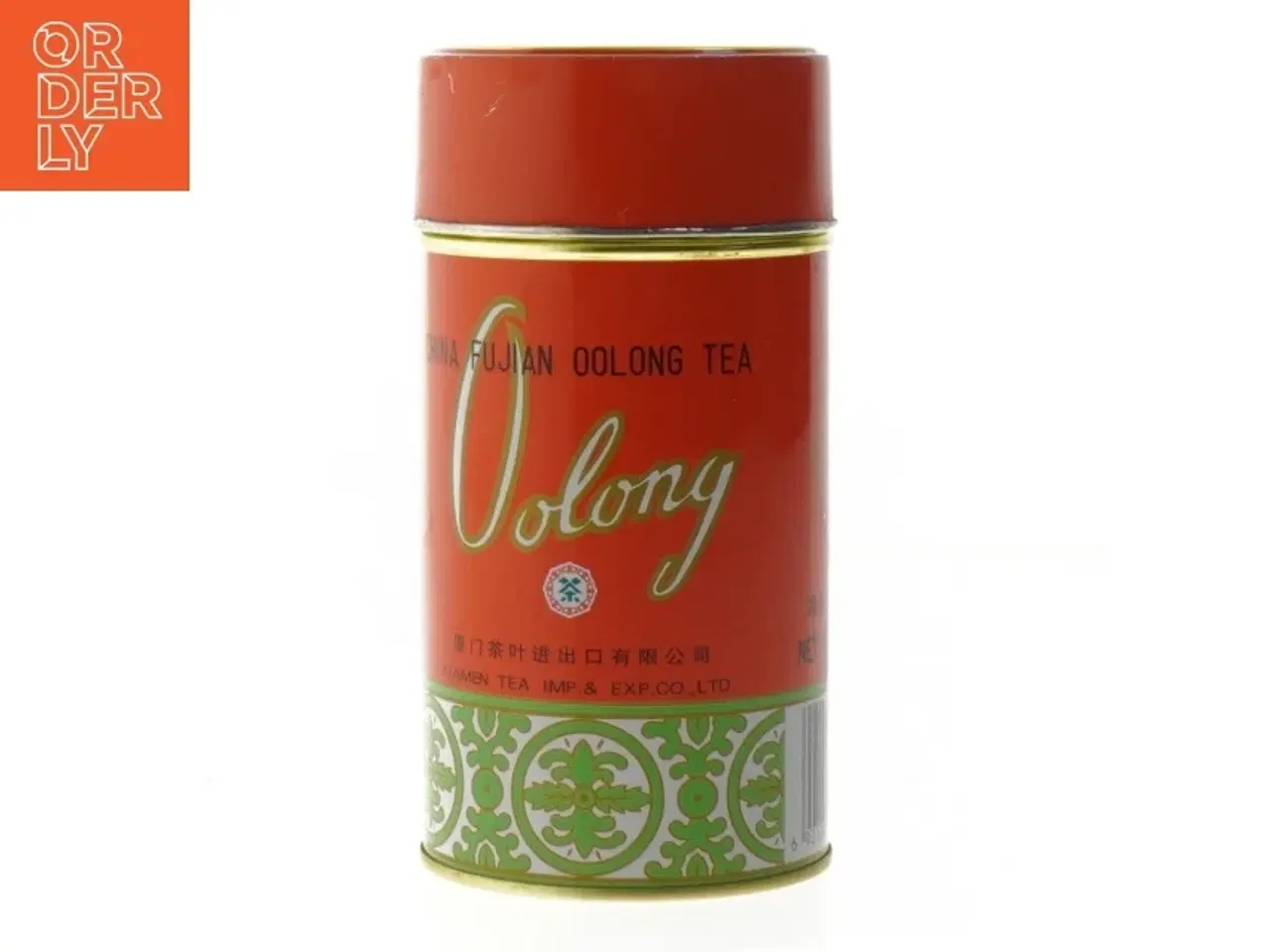 Billede 1 - Oolong te dåse (str. Ø. 7,5 cm. længde. 15 cm)