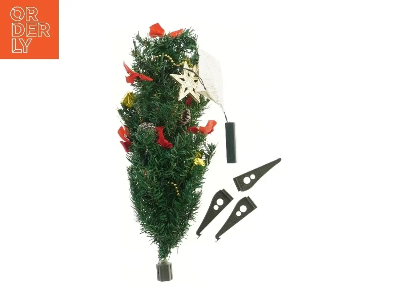 Billede 2 - Upside down juletræ med belysning fra Jysk (str. 60 cm)