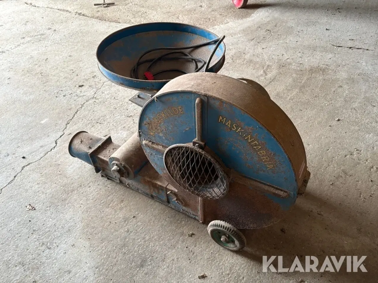 Billede 1 - Kornblæser med indfødning Kongskilde 52DKM