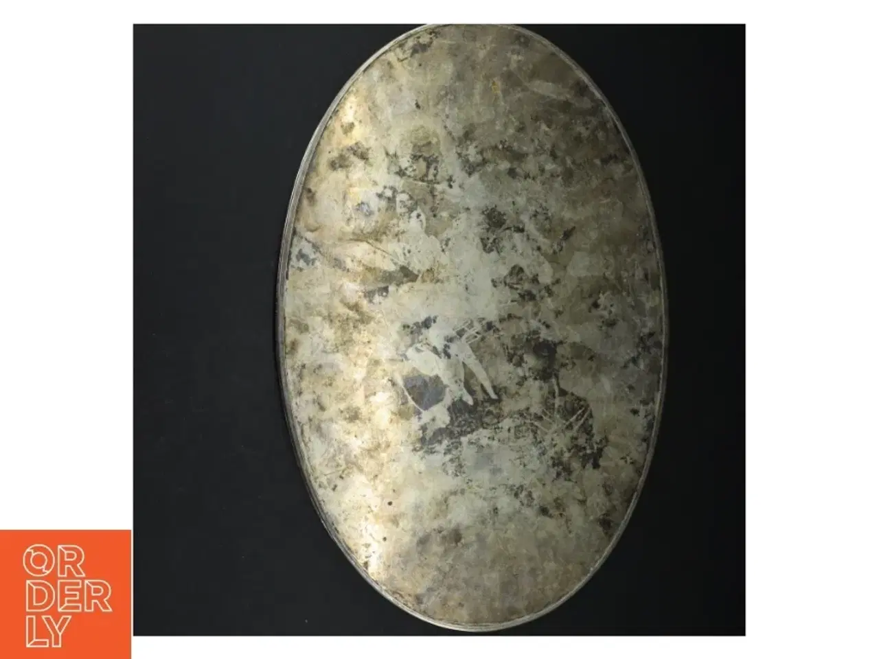 Billede 6 - Oval sølvplet bakke(str. 40x26 cm)