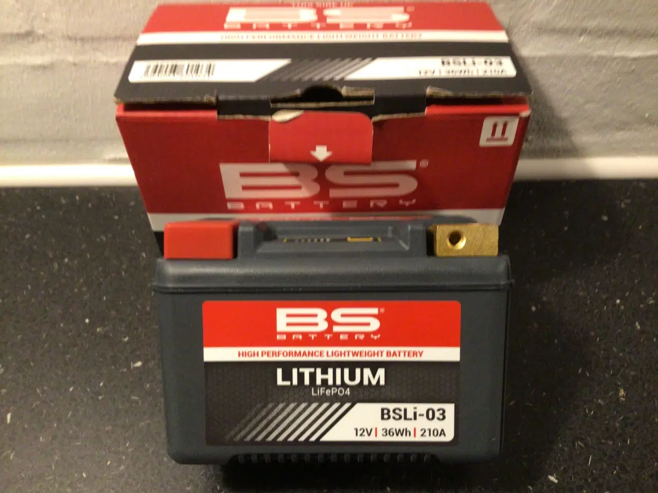 Billede 1 - BS Batteri BSLi-03 12V 36Wh