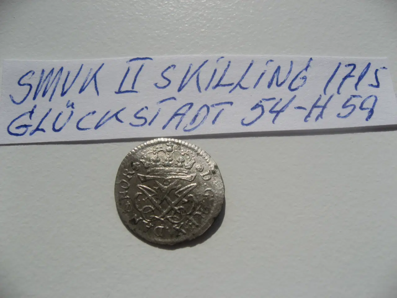 Billede 2 - Smuk II Skilling 1715, Glückstadt
