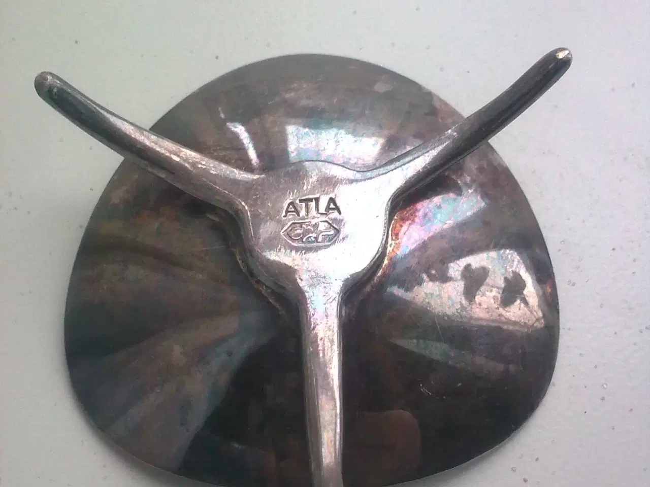 Billede 2 - Vintage ATLA sølv Danmark lysestage VINTAGE