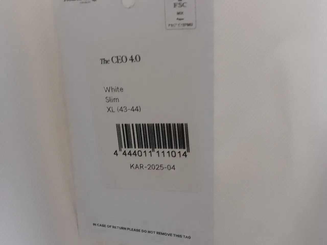 Billede 2 - HELT NY BARONS HERRESKJORTE STR. 43-44