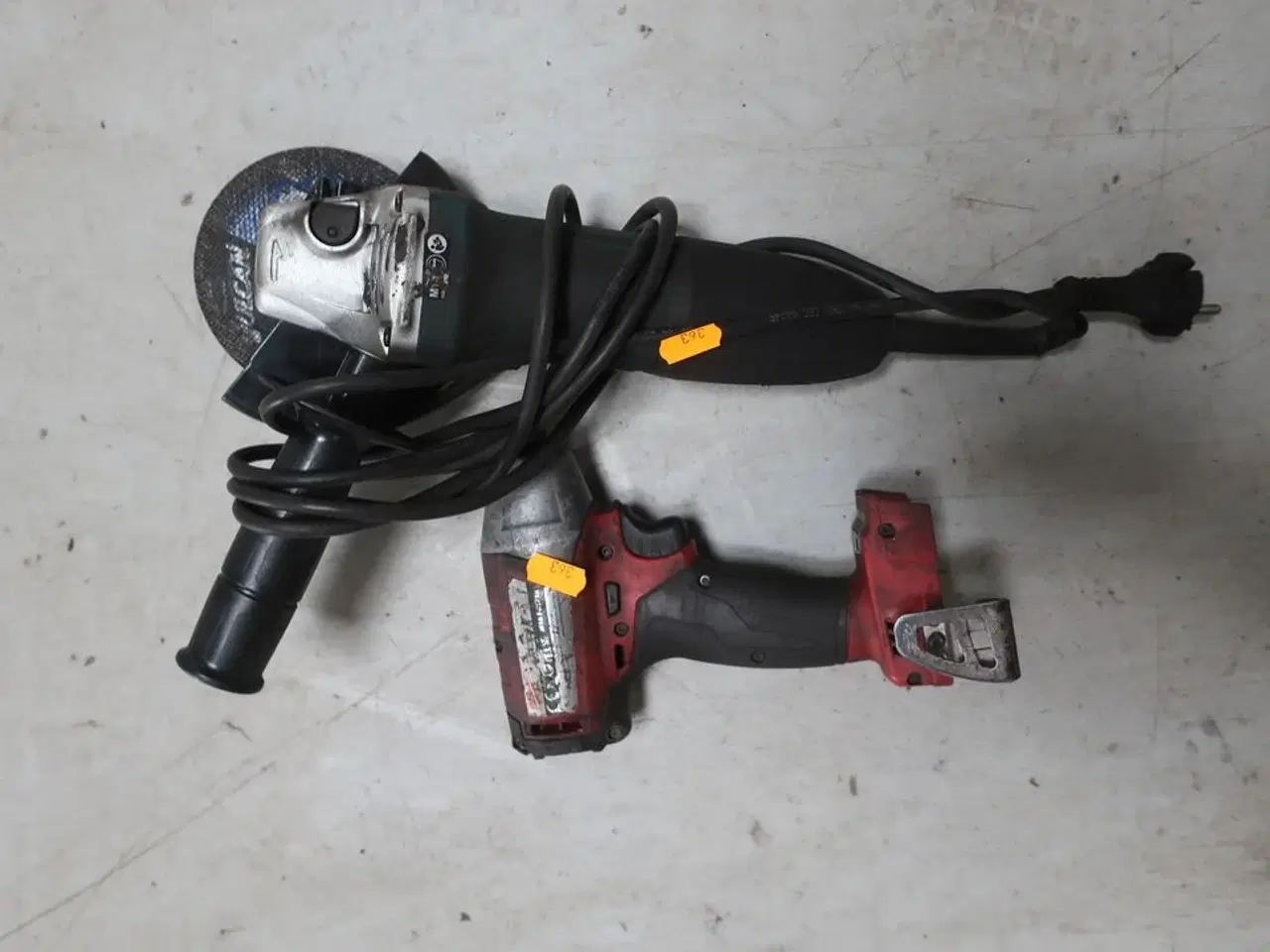 Billede 1 - Slagnøgle samt vinkelsliber