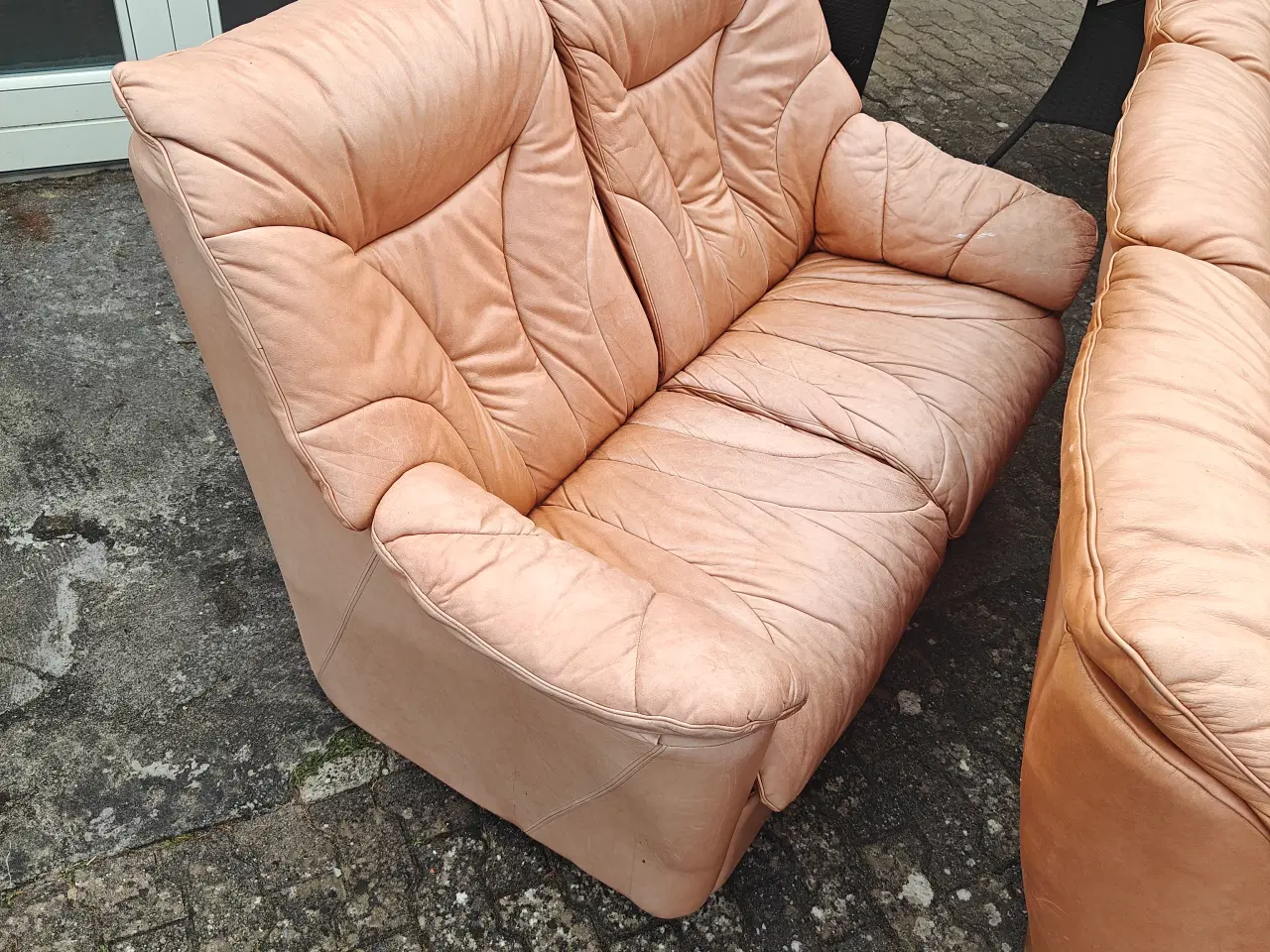Billede 3 - To gratis lædersofa 