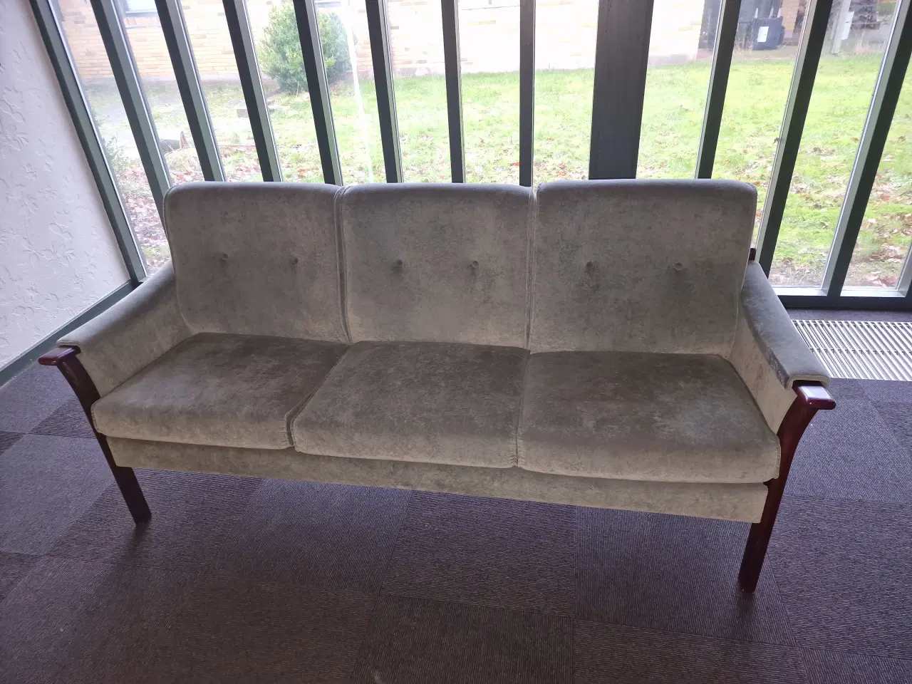 Billede 1 - Retro 3 personers sofa