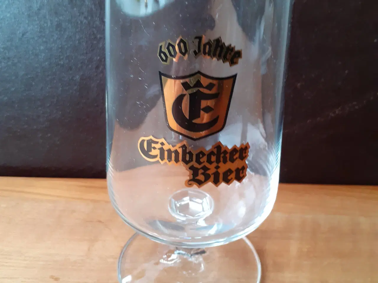 Billede 1 - 600 Jahre Einbecker Bier - ølglas fra 1978