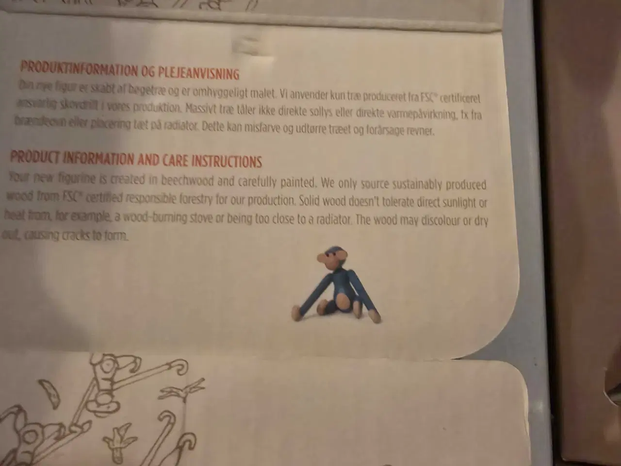 Billede 3 - Kay Bojesen Vintage Mini Abe 