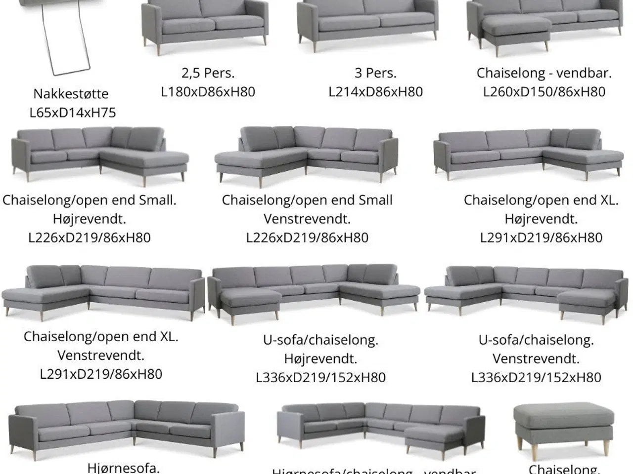 Billede 3 - Ny u-sofa stof eller læder. 
