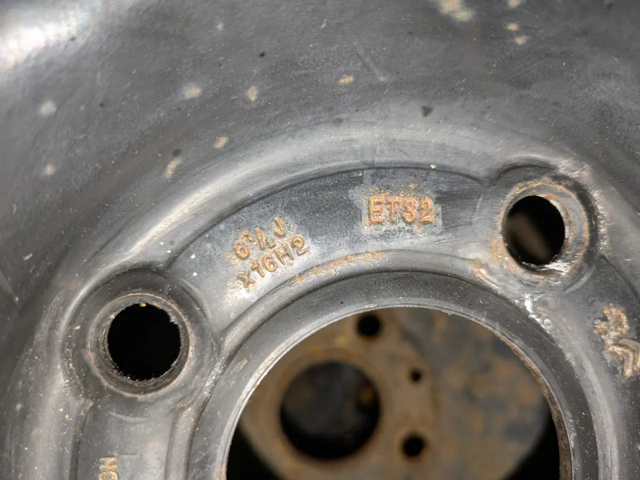 Billede 1 - Originale Citroën / Peugeot stålfælge 16" 