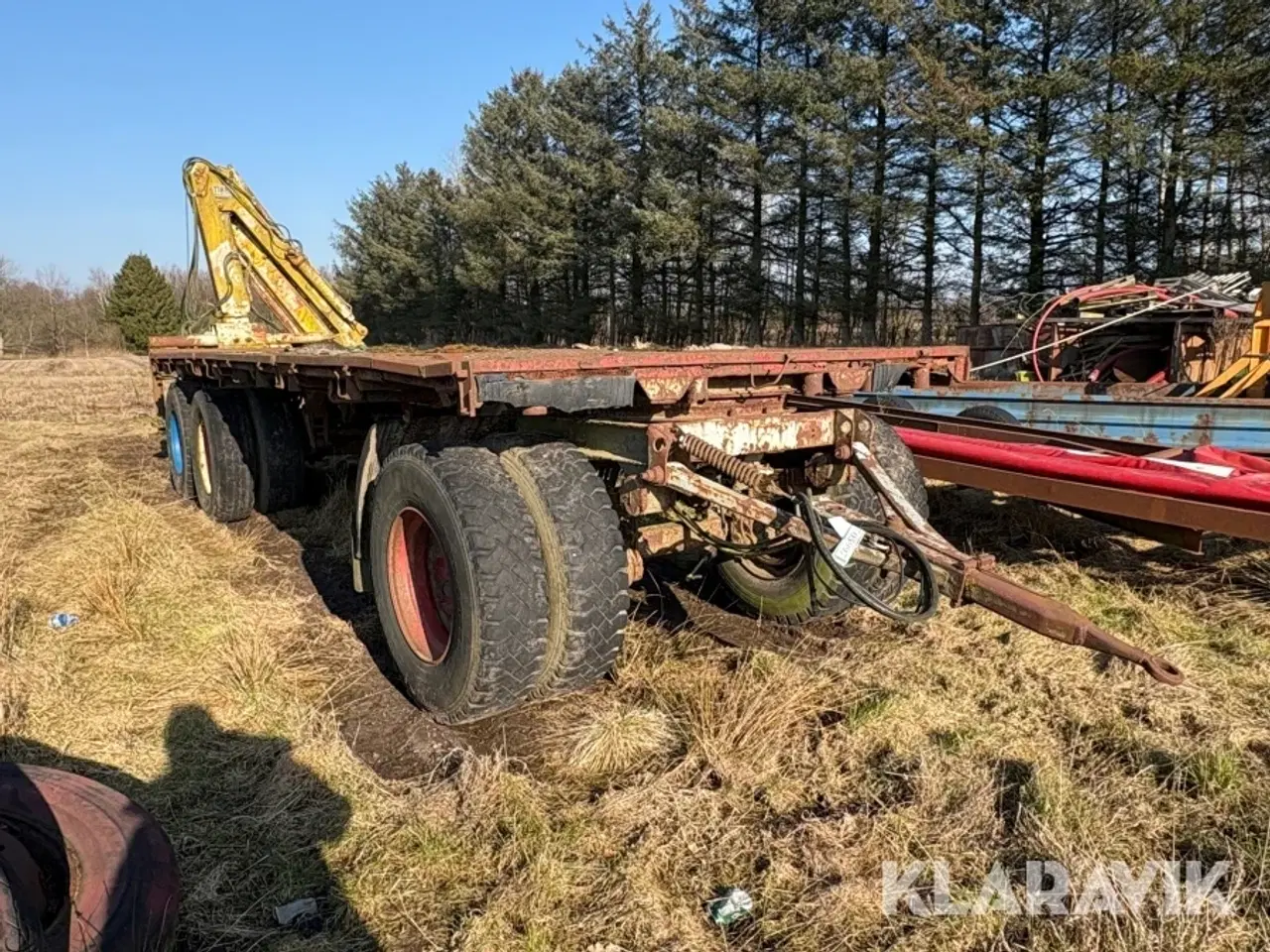 Billede 6 - Blokvogn Wabco med kran