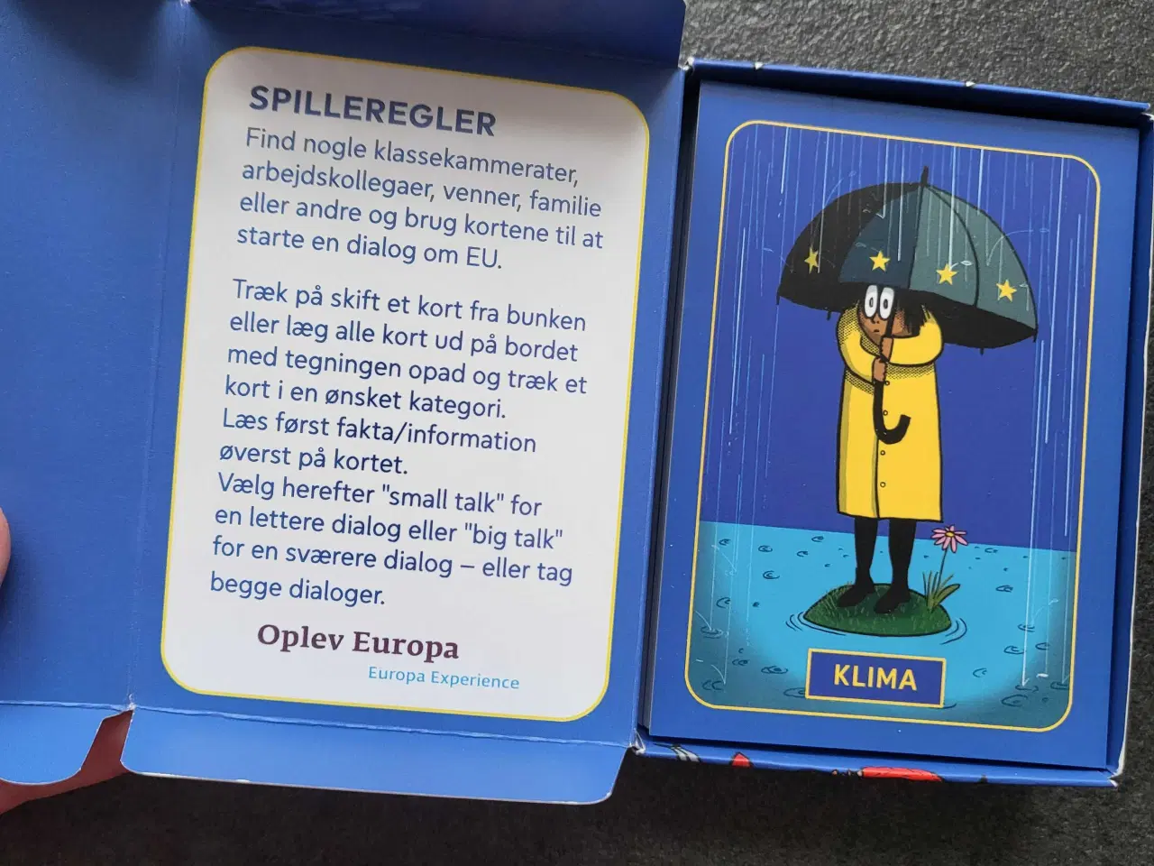 Billede 1 - Samtalekort om politik 