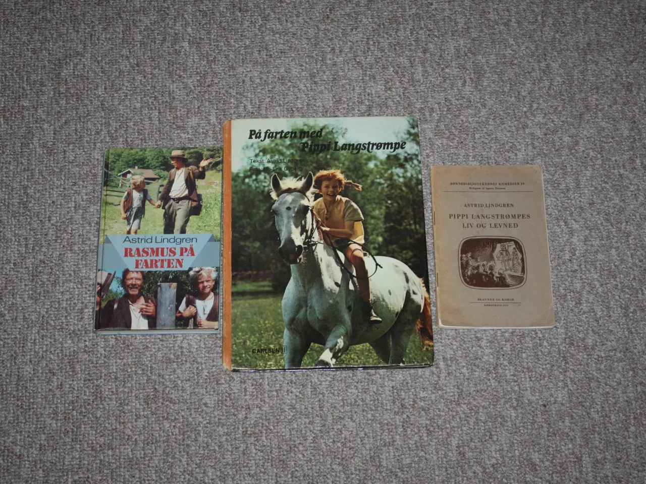 Billede 2 - Pippi Langstrømpe På farten Fotobog fra 1971