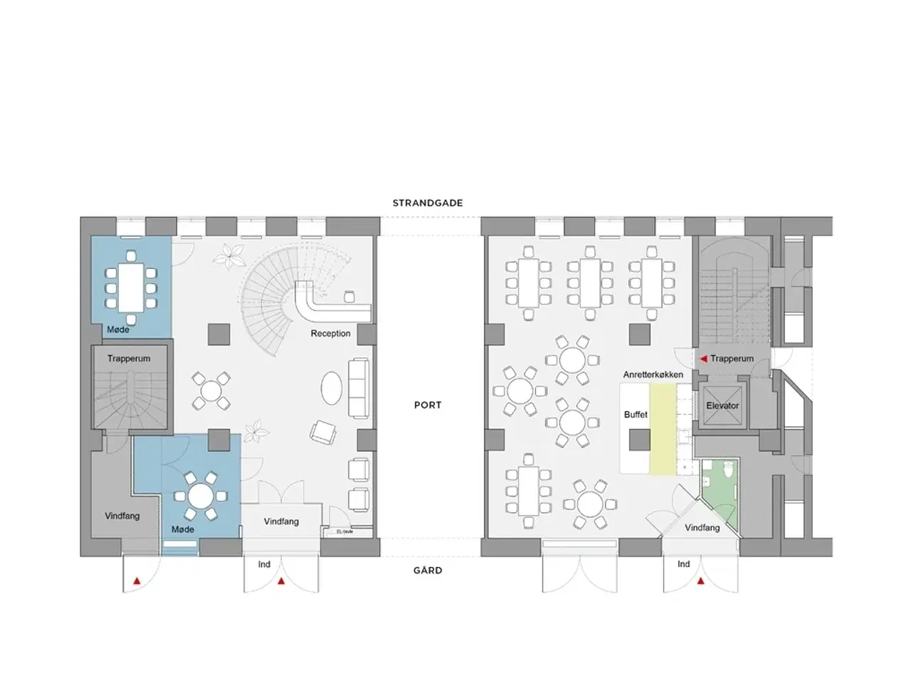 Billede 25 - Nyistandsat pakhuskontor på Christianshavn