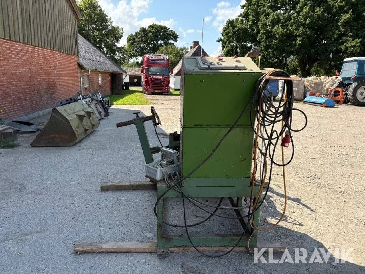 Billede 8 - Afkortersav Sachs Dolmar 240 Automatic med transportbånd