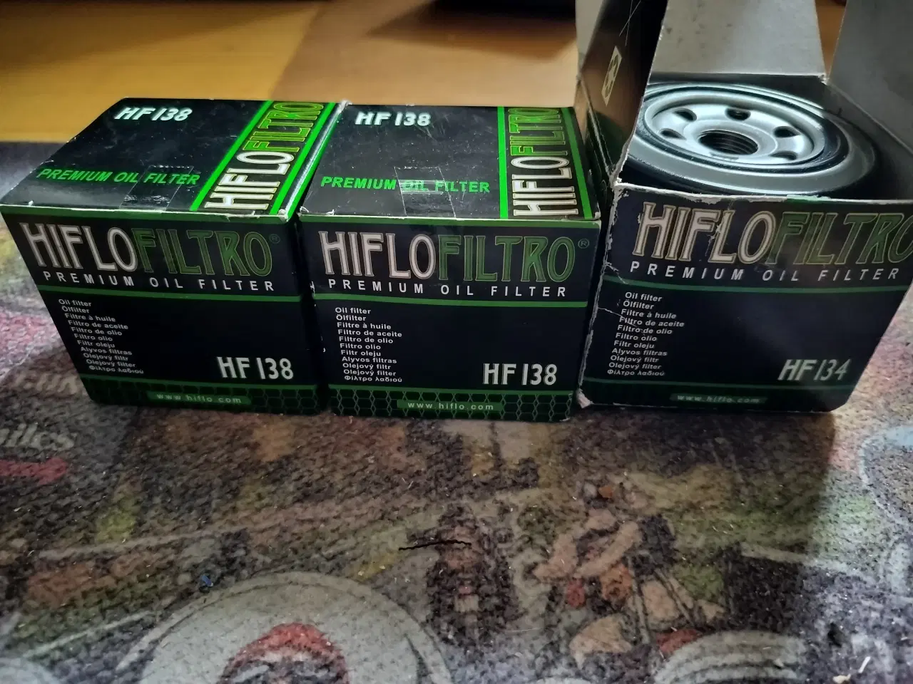 Billede 1 - HF138 oliefilter x2