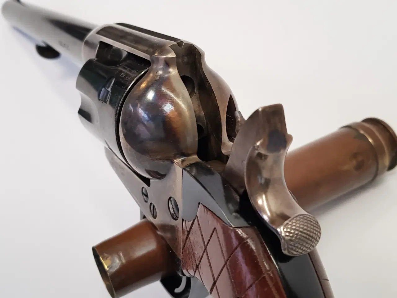 Billede 5 - 1873 Bisley Uberti revolver i .45LC