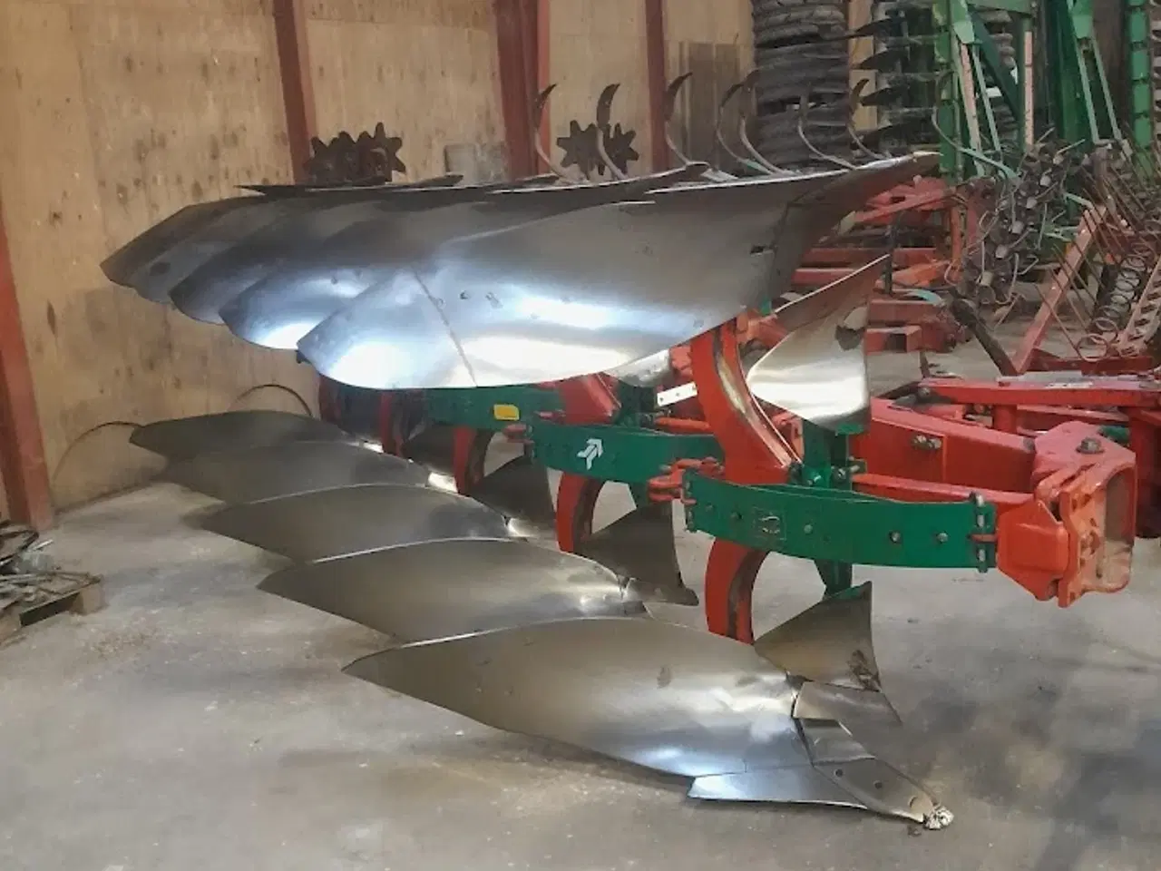 Billede 3 - 5 furet Kverneland vende plov EG 85 Krop 28