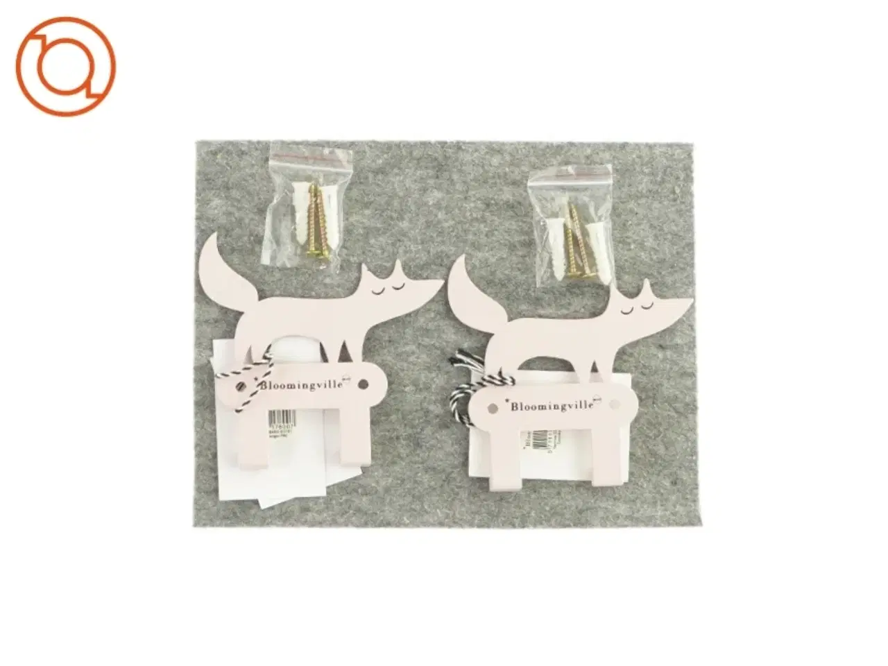 Billede 2 - Knager (2 stk) fra Bloomingville (str. LB: 9x12 cm)