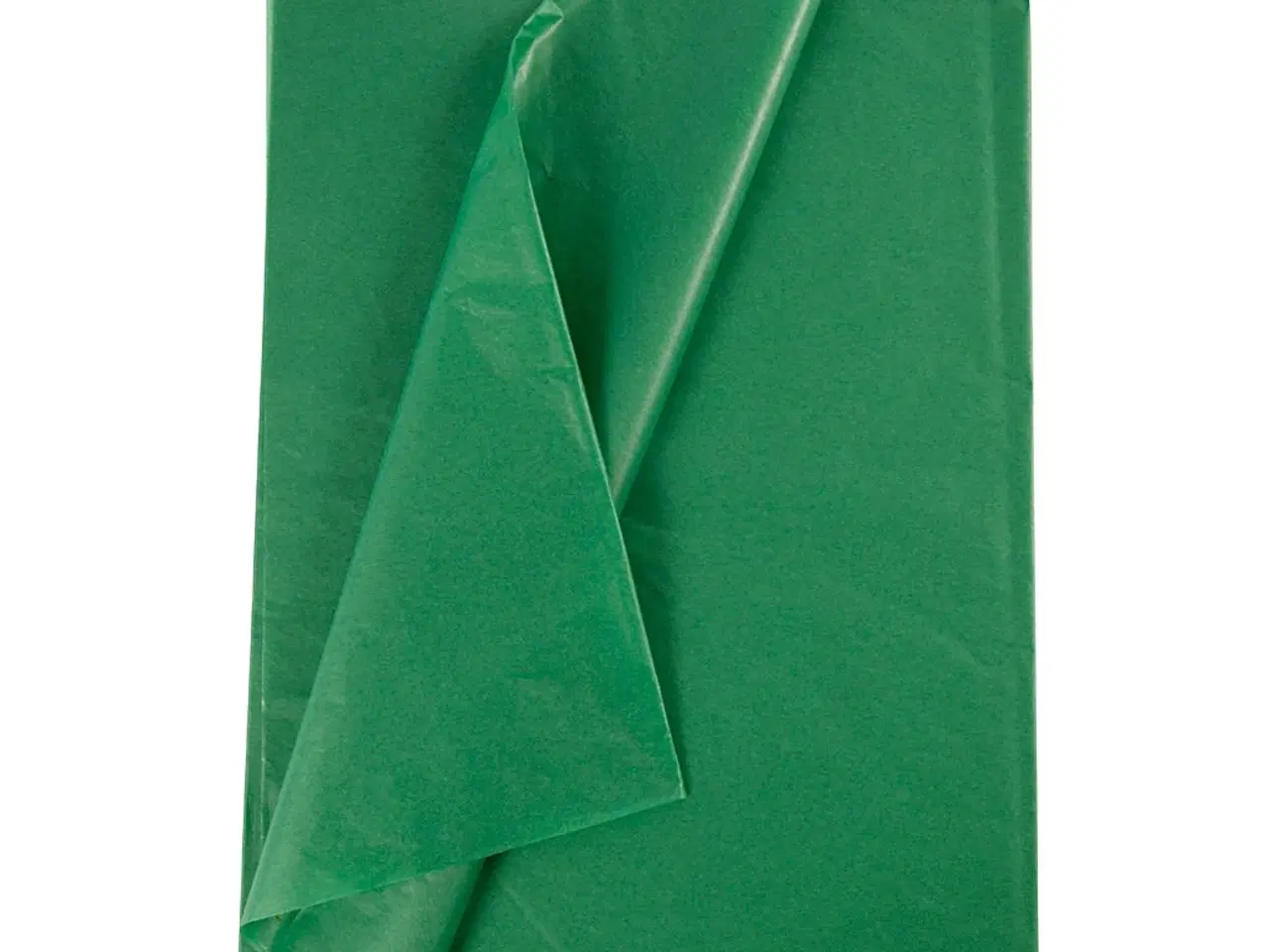 Billede 1 - Grønt silkepapir 50x70 cm - 25 ark til kreative projekter