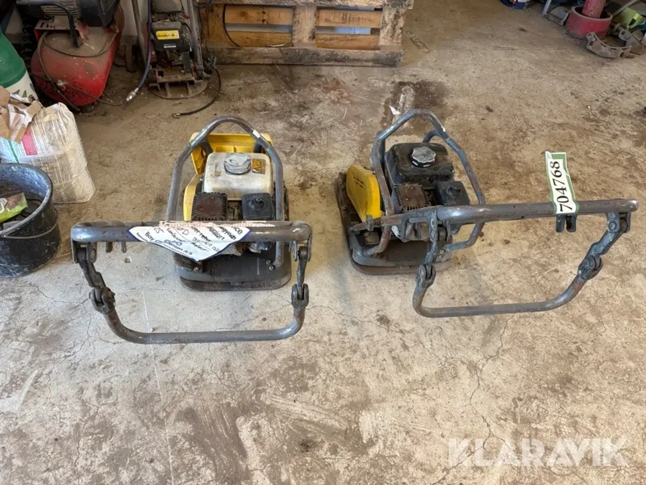 Billede 10 - Pladevibrator 2 styk Atlas Copco LF80