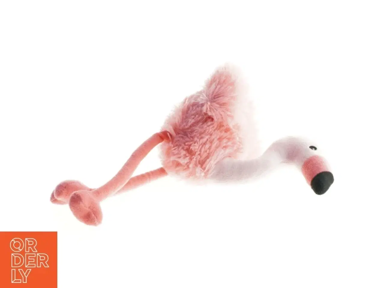 Billede 2 - Flamingo tøjdyr fra Cuddle Crew (str. 19 x 35 cm)