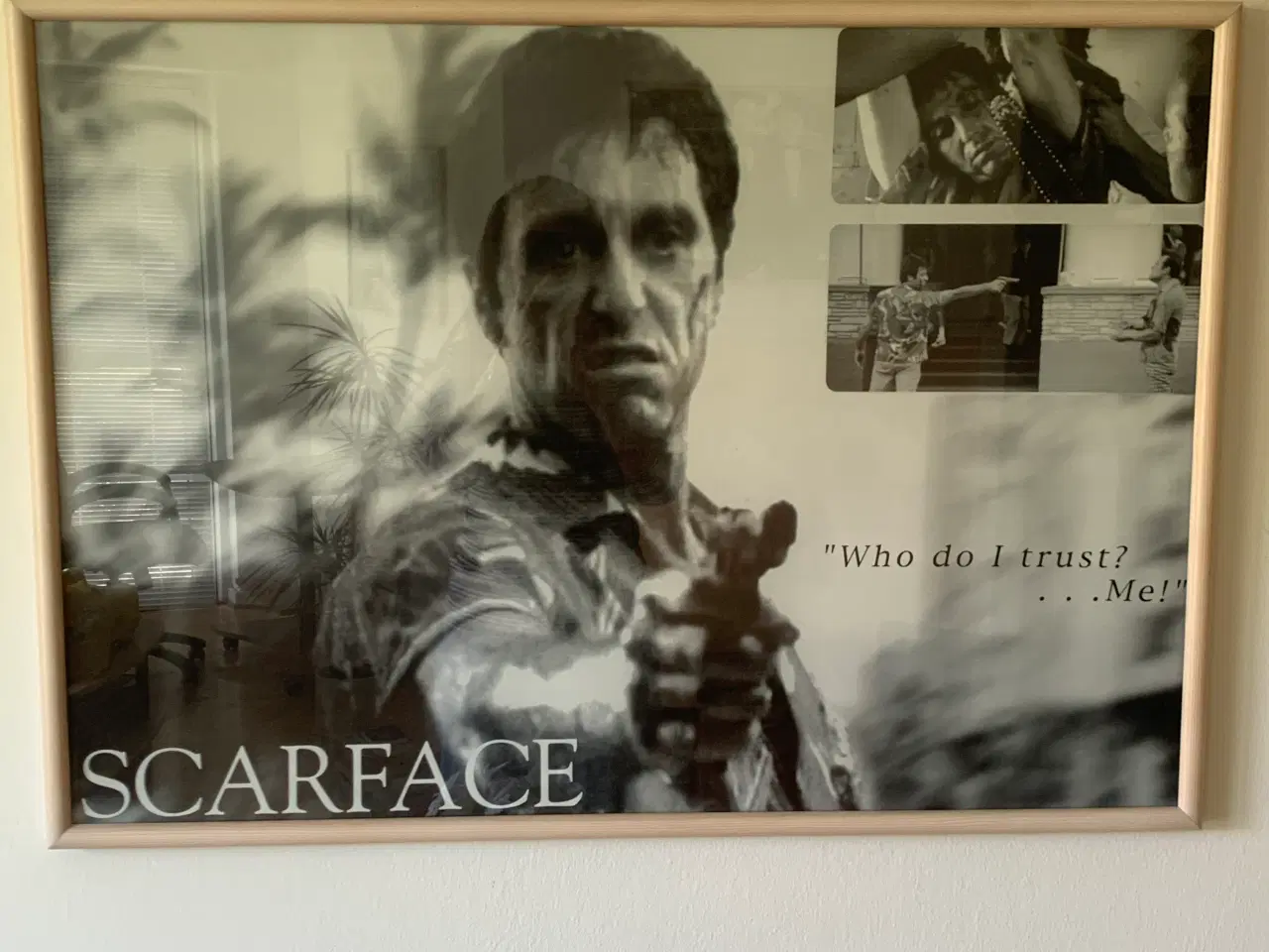 Billede 4 - Plakater med Godfather - Scarface incl. rammer