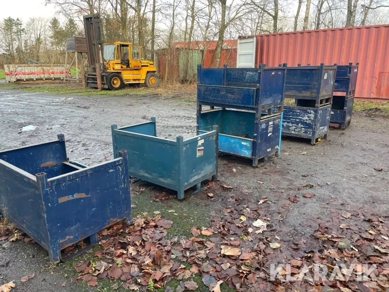 Billede 5 - Metal container 6 styk