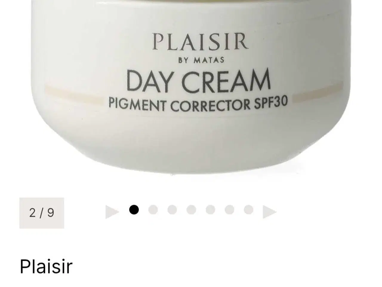 Billede 5 - Plaisir dagcreme 30 solfaktor