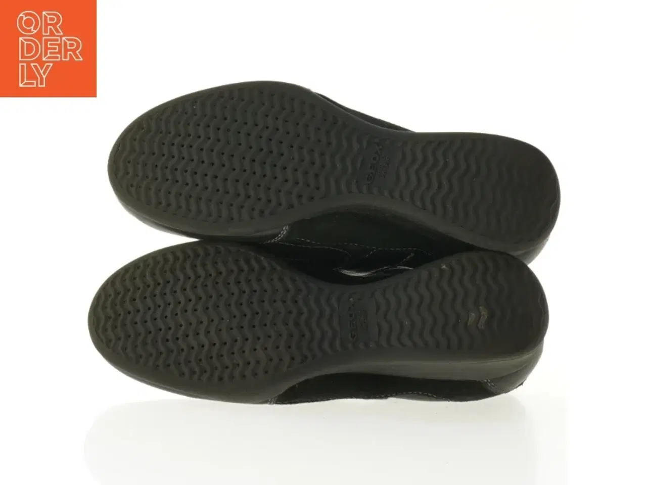 Billede 5 - Sorte lædersko med velcro fra Geox (str. 36,5)