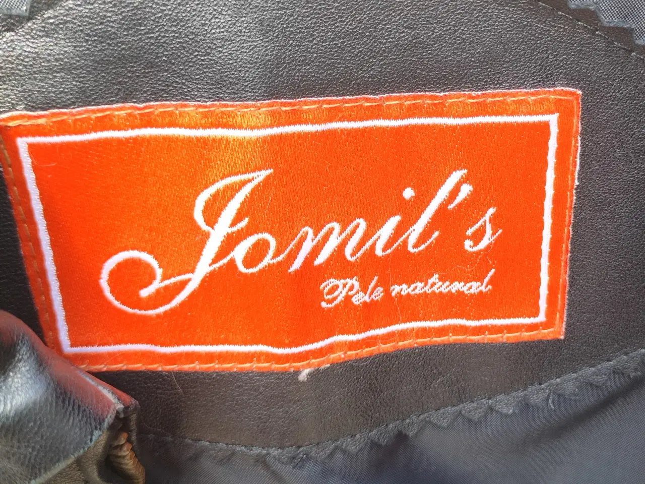 Billede 6 - Sort skindjakke, XL