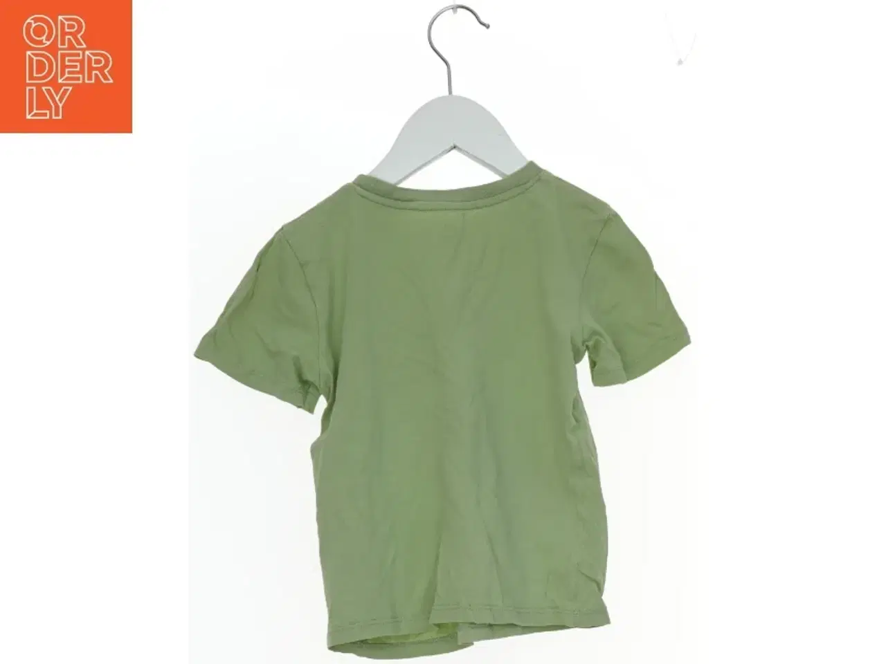 Billede 2 - Grøn T-shirt med dinosaur print fra H&M (str. 98)