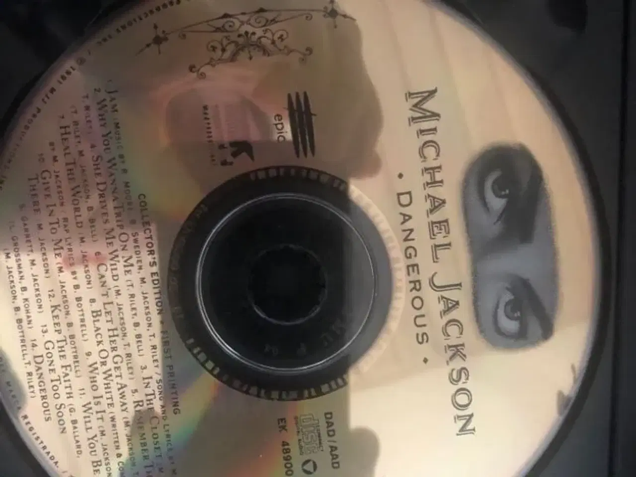Billede 3 - MJ Dangerous pop up cover + CD