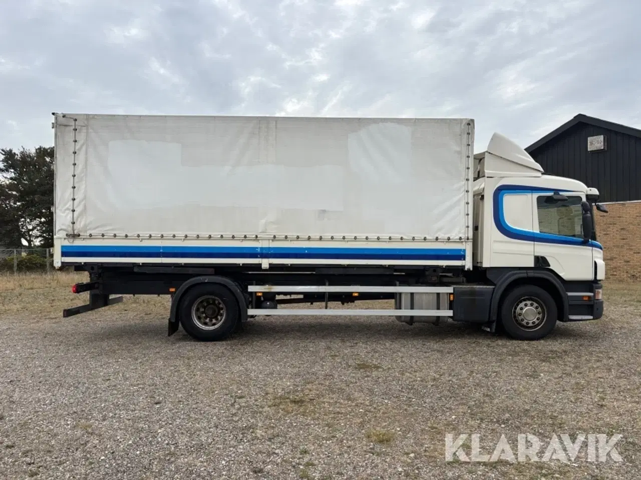 Billede 6 - Lastbil Scania P 320 med veksellad og kasse